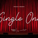 Single One Handwriting Font
