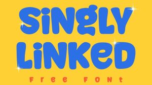 Singly Linked Font › Fontesk