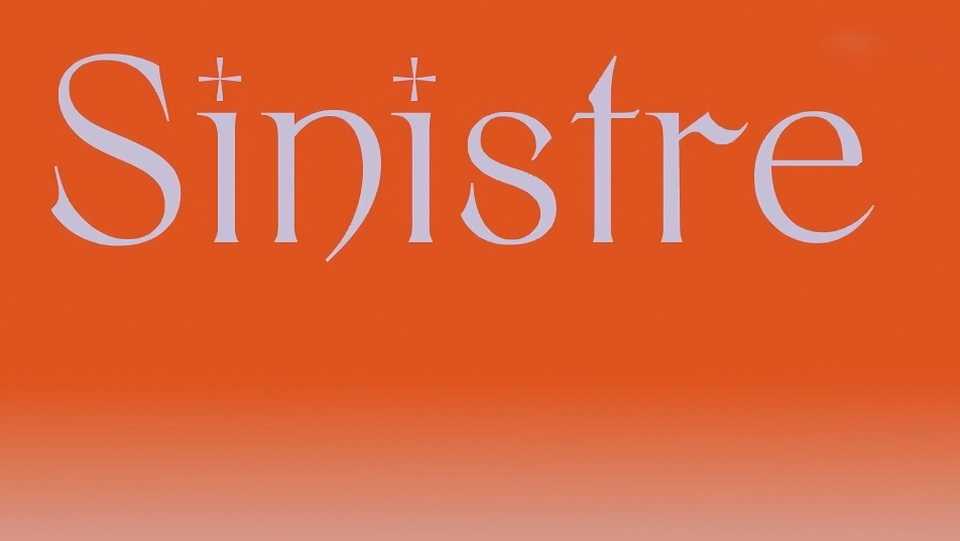 Sinistre Font › Fontesk