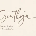 Sinthya Script Font
