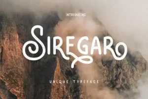 Siregar Display Font