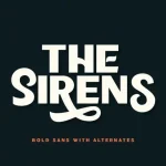 Sirens Sans Serif Font - Fonte Grátis Sirens Sans Serif Font