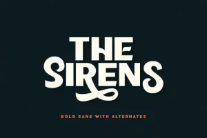 Sirens Sans Serif Font