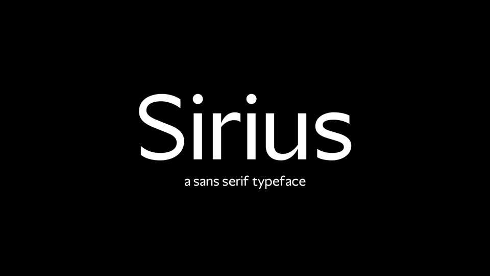 Sirius Font › Fontesk
