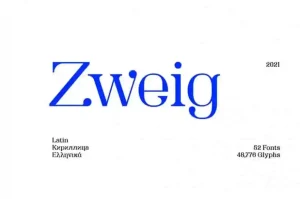 SK Zweig Serif Font