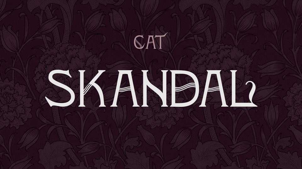 Skandal Font › Fontesk