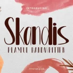 Skandis Playful Display Font