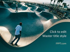 Skateboard PowerPoint Template