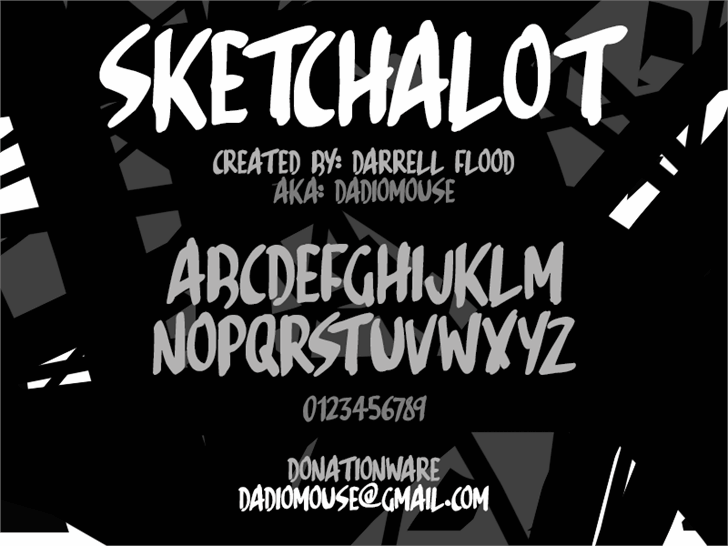 Sketchalot Font
