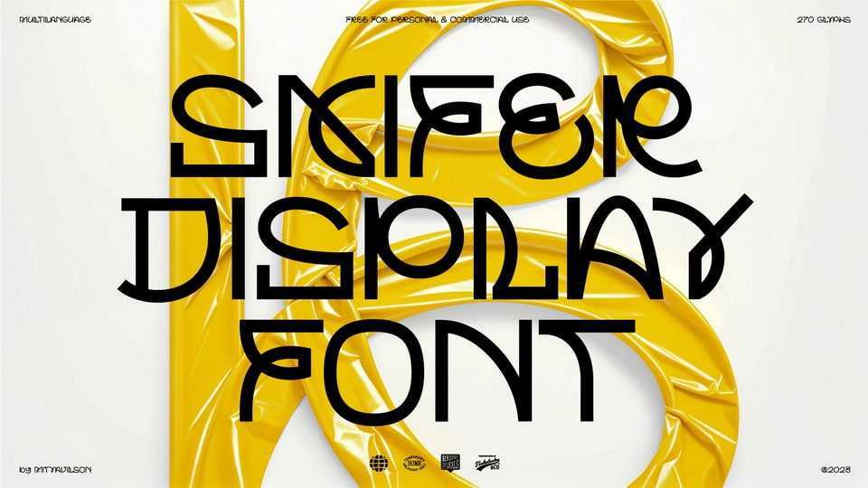 Skifer Display Font › Fontesk