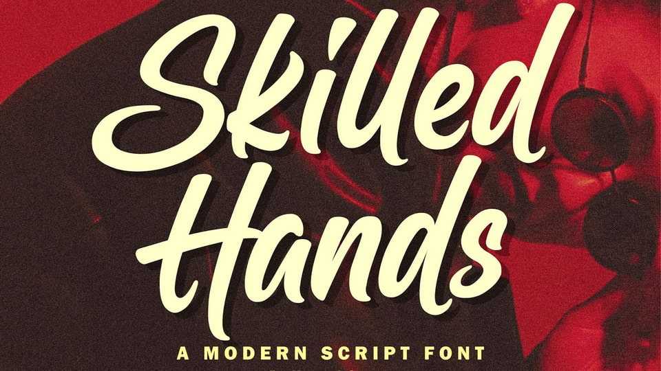 Skilled Hands Font › Fontesk