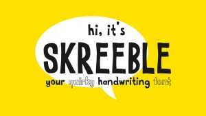 Skreeble Font › Fontesk