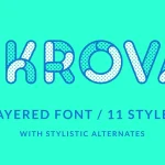 Skrova Layered Font