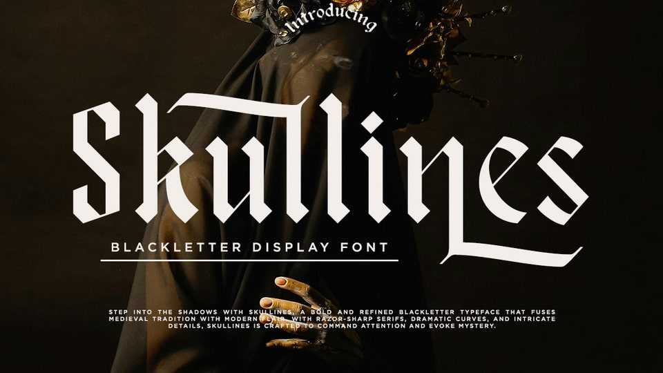Skullines Font › Fontesk