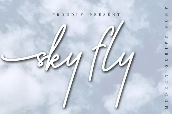 Sky Fly Font