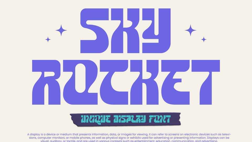 Sky Rocket Font › Fontesk