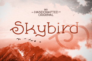 Skybird Font
