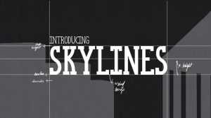 Skylines Font › Fontesk