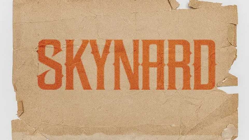 Skynard Font › Fontesk