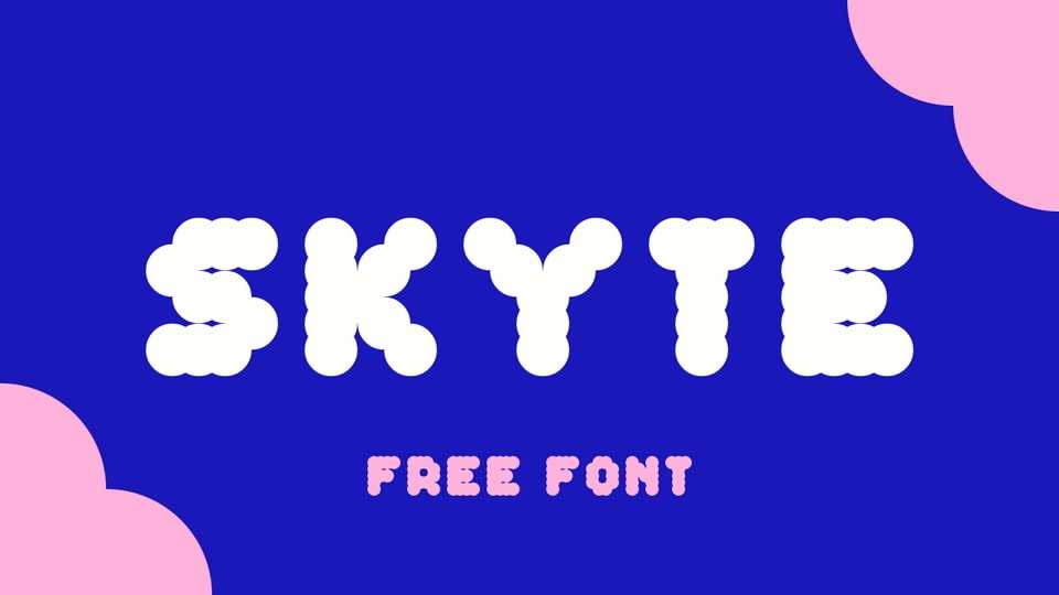 Skyte Font › Fontesk