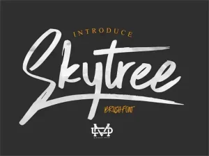 Skytree Typeface