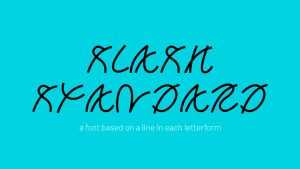 Slash Standard Font › Fontesk