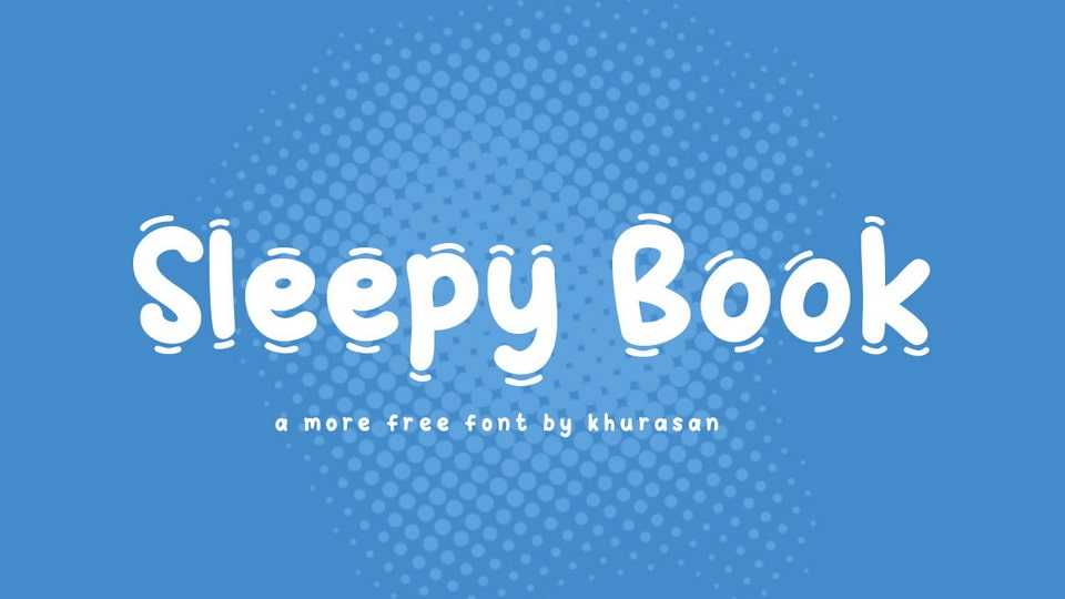 Sleepy Book Font › Fontesk