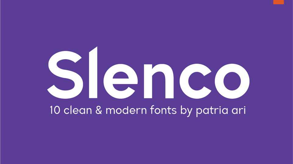 Slenco Font › Fontesk
