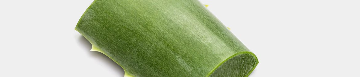 Sliced aloe vera