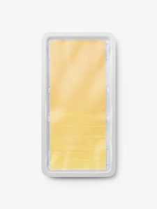 Sliced cheese slim tray mockup