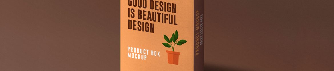 Slide Product Box Mockup