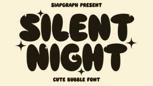 Slient Night Font › Fontesk