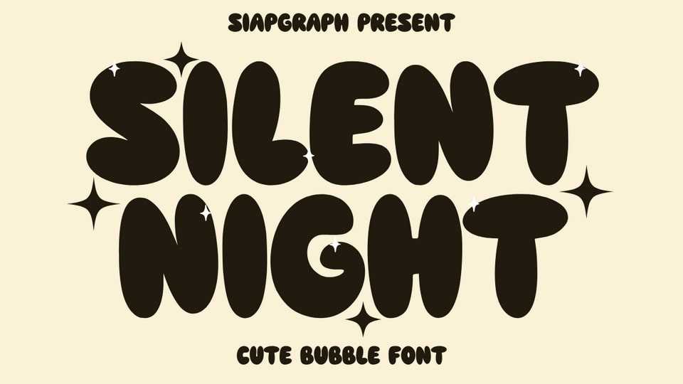 Slient Night Font › Fontesk