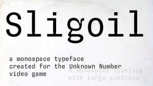 Sligoil Font › Fontesk