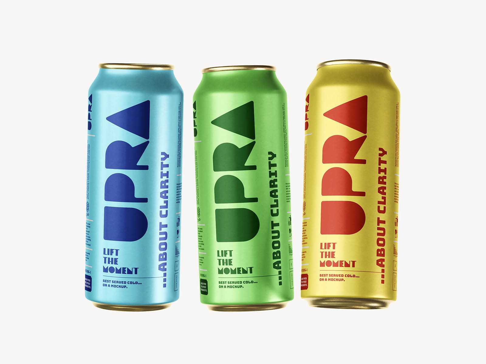 Slim can mockup