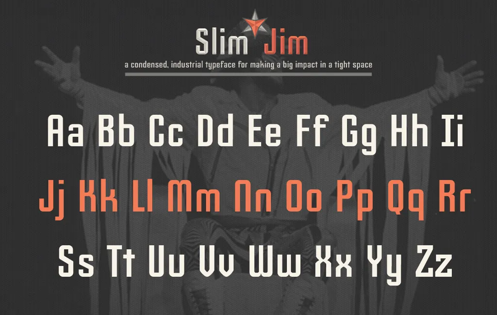 Slim Jim Font