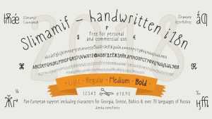 Slimamif Font › Fontesk