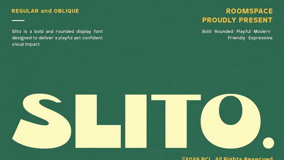 Slito Font › Fontesk