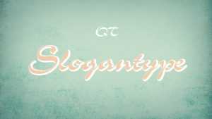 Slogantype Font › Fontesk