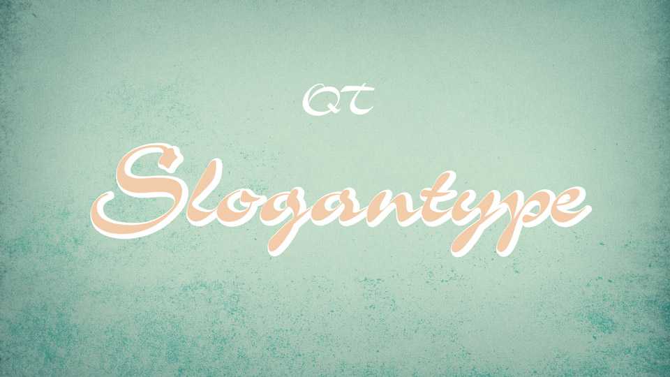 Slogantype Font › Fontesk