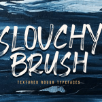 Slouchy Brush Font