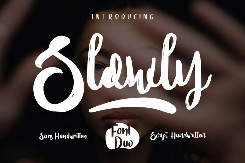 Slowly Font Duo