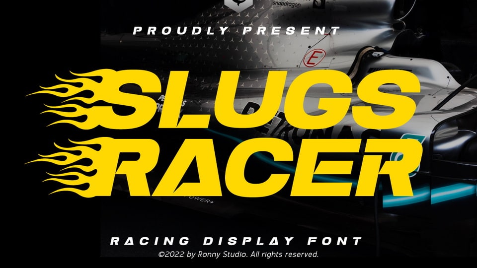 Slugs Racer Font › Fontesk