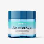 Smal jar mockup / empty