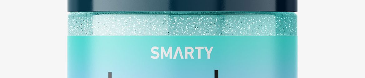 Smal jar mockup / glitter