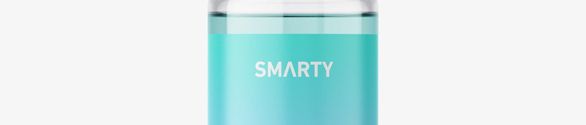 Small bottle mockup / clear