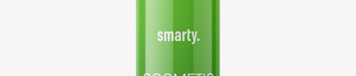 Small cosmetic bottle mockup - 20 ml / glossy