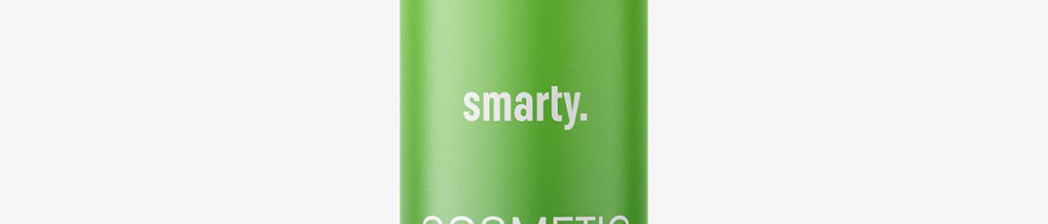 Small cosmetic bottle mockup - 20 ml / matt