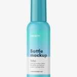 Small cosmetic bottle mockup / matt