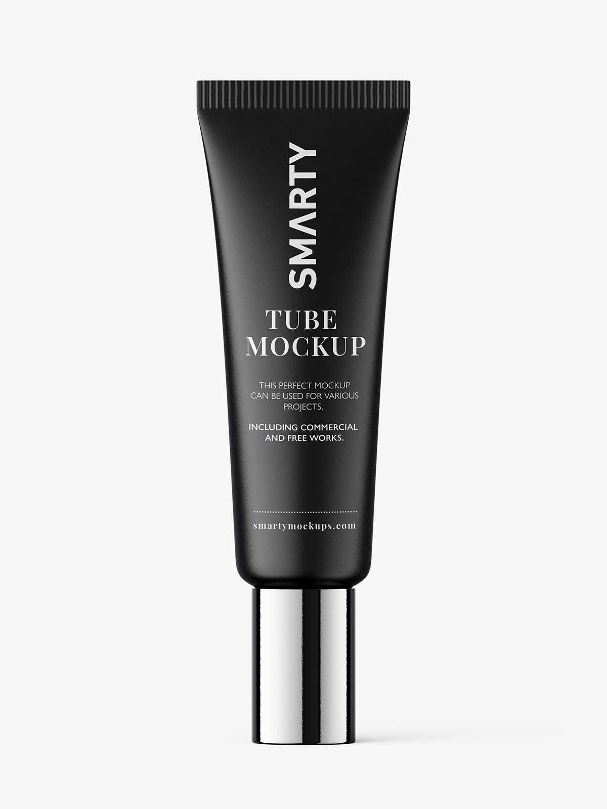 Small cosmetic tube mockup / matt